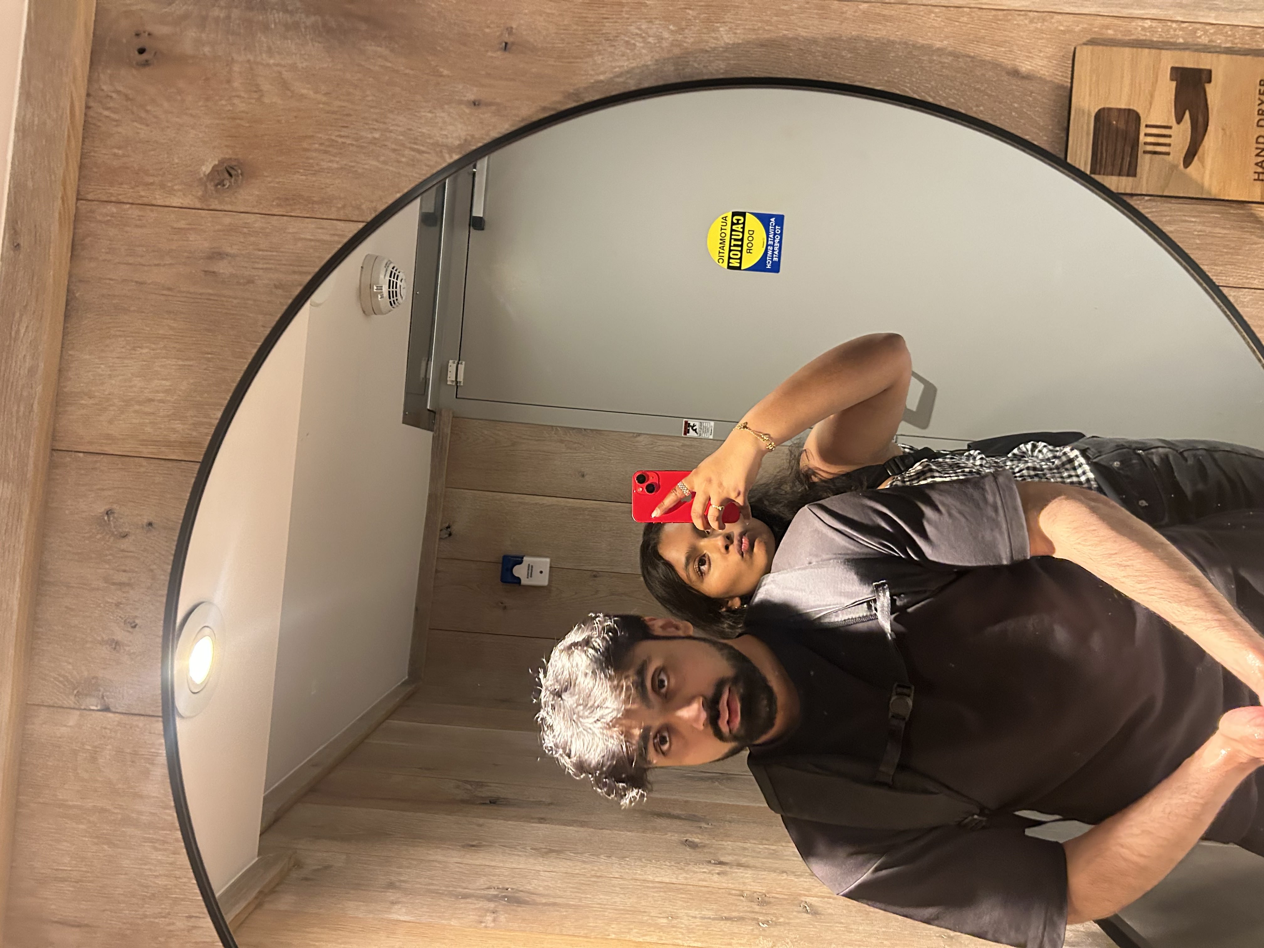 Why'd you watch me pee...